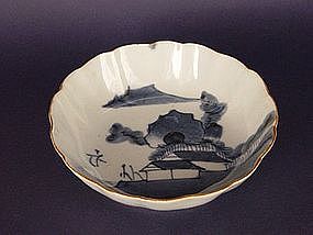 Imari Bowls "kurowanka", set of 10, Meiji Era