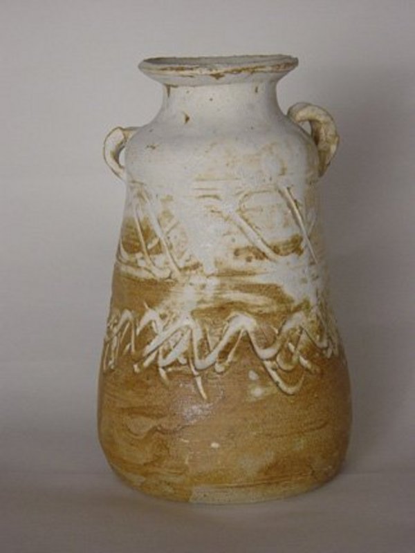 Ceramic Flower Vase , &quot;Kabin&quot;, Sachiko Furuya