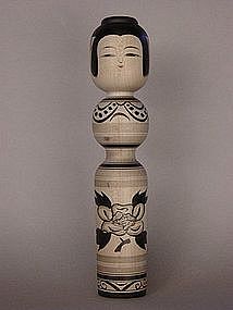 Kokeshi, Japanese Folk Toy, Tsugaru -kei