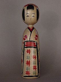 Kokeshi, Japanese Folk Toy, Akita; Kijiyama-kei