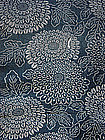 Katazome Futonji, Stencil-Dyed Bed Cover, Chrysanthemum