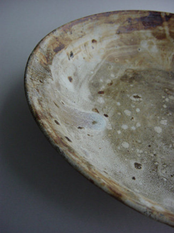 Large Dish / Rimmed Plate (oozara,) Sachiko Furuya