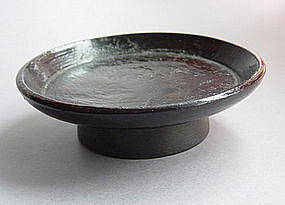 Takatsuki (Lacquer Footed Tray); Wood, Japan