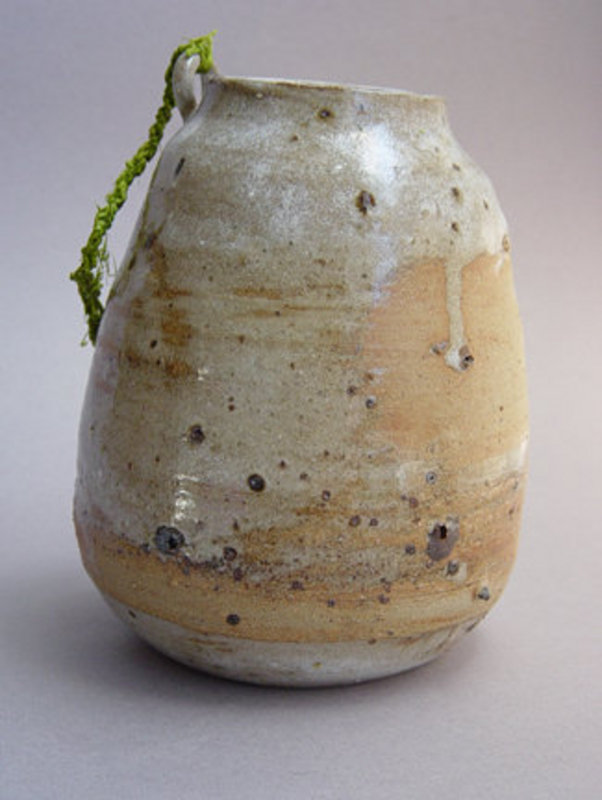 Hanging Vase, Kakehanaire, by Sachiko Furuya