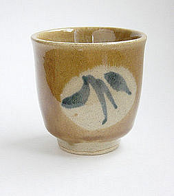 Mashiko Yunomi, Tea Cup, "Ame" Glaze