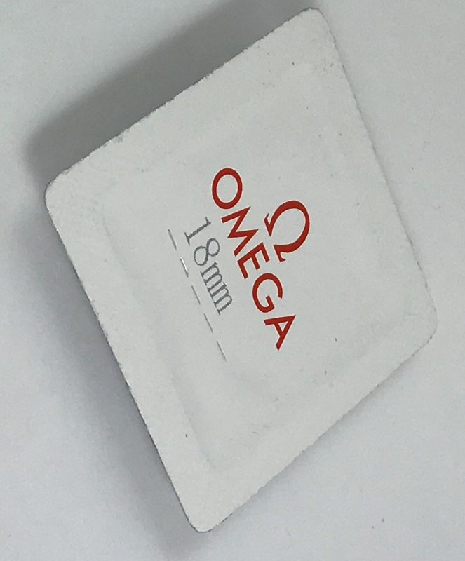 OMEGA 18mm Logo Buckle Marked: STAINLESS STEEL Current 2011