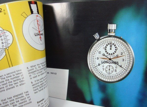 LONGINES 1972 Chronograph Series Identification &amp; Instruction Brochure