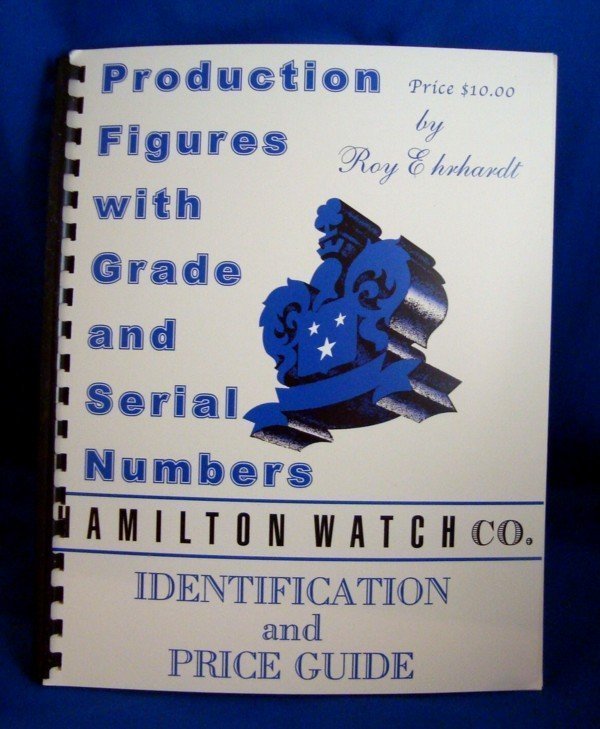 HAMILTON Identification and PRICE GUIDE 64 Pages Reprint Book