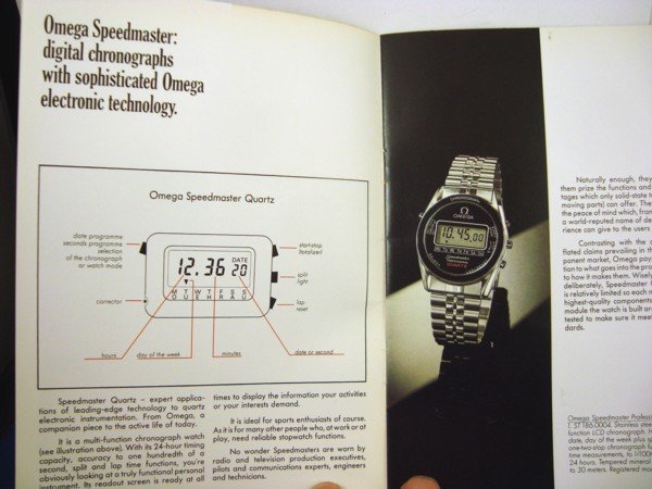 OMEGA 1972 Brochure Quartz Functions Revealed 19 Pgs Brochure