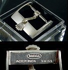 Vintage ROLEX 14mm Steel ROLEXSA ACIER INOX Swiss