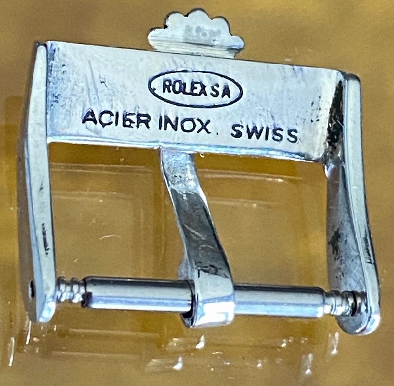 Vintage ROLEX 14mm Steel ROLEXSA ACIER INOX Swiss