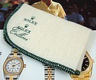 Rolex Cellini Presentation Polishing Cloth 9 by 6 inche