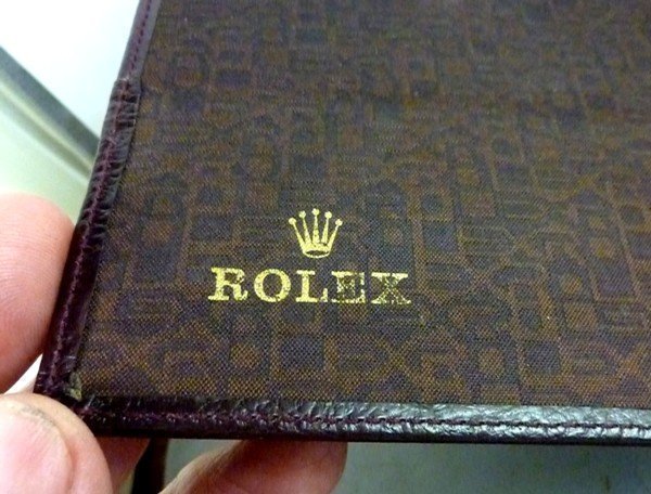 Rolex Genuine Leather NOTEBOOK 6&quot; by 8&quot; C: 1975 R