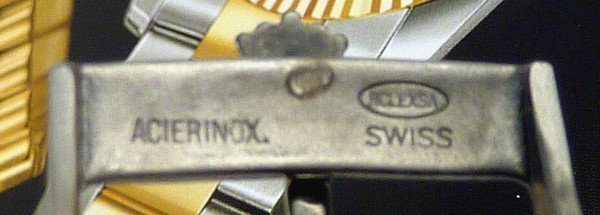 ROLEX 18mm Logo Buckle ACIERINCX ROLEXSA SWISS 20mm