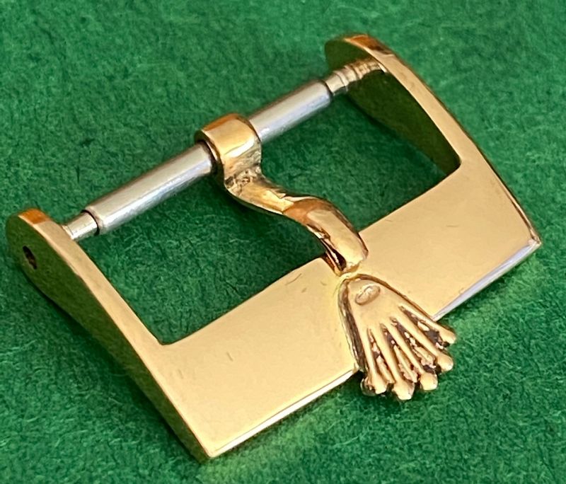 ROLEX 16mm Buckle 18k Gold ROLEXSA .750 SWISS  C: 1975