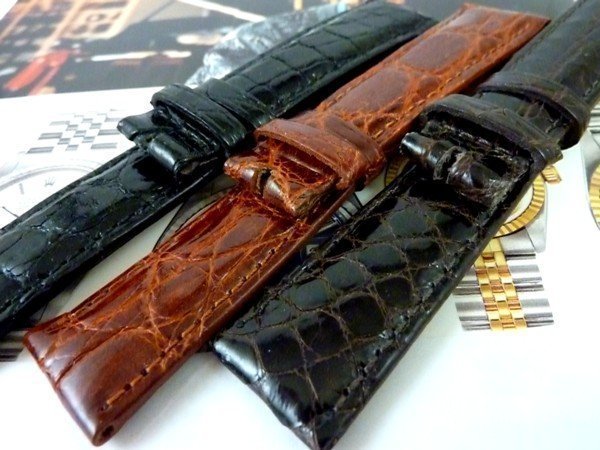 CROCODILE replacement Straps 20mm or 19mm with 16mm buckle fit