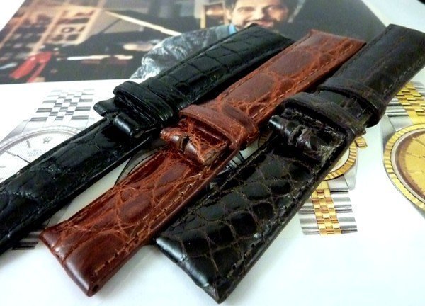 CROCODILE replacement Straps 20mm or 19mm with 16mm buckle fit