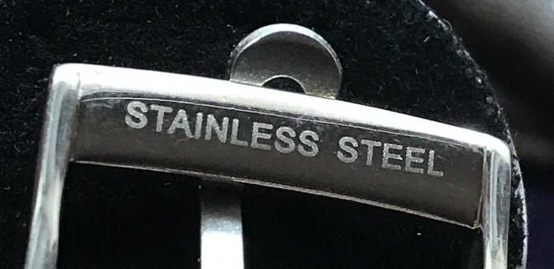 OMEGA 18mm STAINLESS STEEL Logo Buckle SPEEDMASTER SERIES High Grade