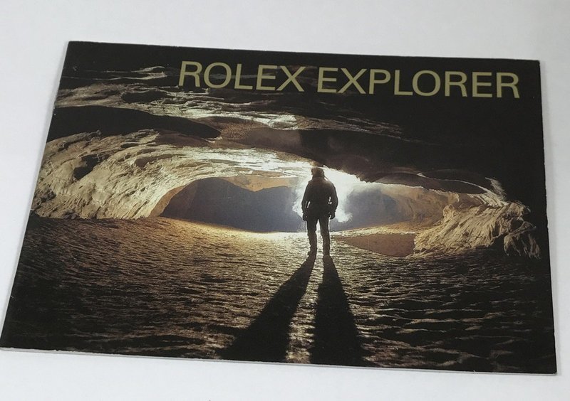 ROLEX EXPLORER I and II Brochure 11 pages 3.5 by 3.75 inch size