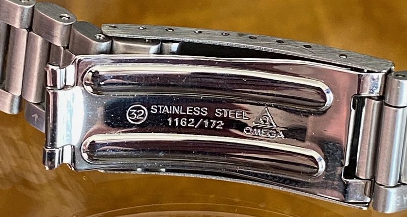 OMEGA New MARK IV Speedmaster 22mm Stainless Bracelet  Ref, 1162/172