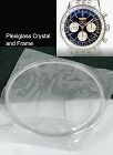 NEW Low Domed Crystal and FRAME for BREITLING NAVITIMER