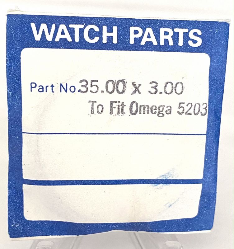 OMEGA MARK III GLASS and GASKET Ref. 176.002 Genuine Original NOS Part