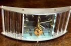 Jager LeCoultre 2-Tone Table Clock 8 DAY Merchandised by CARTIER