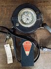 DETEX GUARDSMAN STATION CLOCK WITH LEATHER COVER, STRAP & KEYS 1924