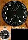 HAMILTON MODEL 23 WWII Military Chronograph Black Dial C: 1942