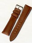 ROIS1931 CHICAGO Shell Cordovan 22/20mm Leather Watch Strap in COGNAC