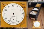 HAMILTON 16 Size OF Porcelain Arabic DIAL w/Min. TRACK  Factory unused