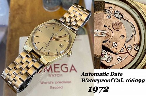 OMEGA  Automatic Date Waterproof Caliber 1481 Ref. 166.099 C: 1972