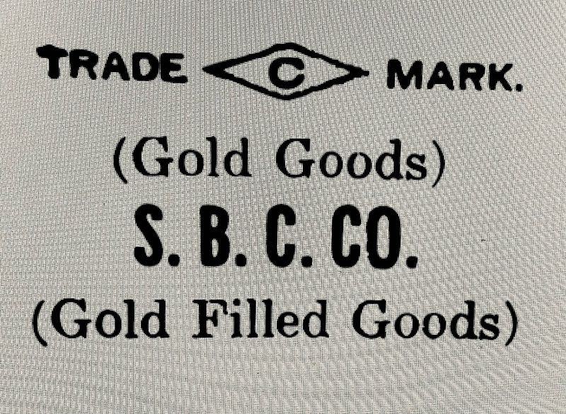Vintage 18k Gold Filled Vest Chains 1896 S.B. Champlin Co. NOS