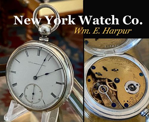New York Watch Co. Wm. E. Harpur, Philadelphia No.7009 C: 1869
