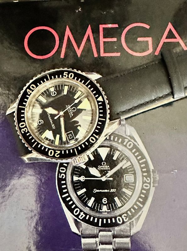 OMEGA Big Triangle 166.024  Automatic DATE Seamaster 300 Cal. 565 1970