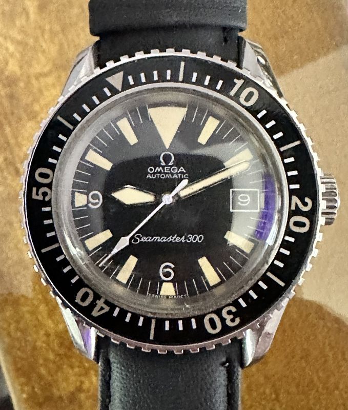 OMEGA Big Triangle 166.024  Automatic DATE Seamaster 300 Cal. 565 1970