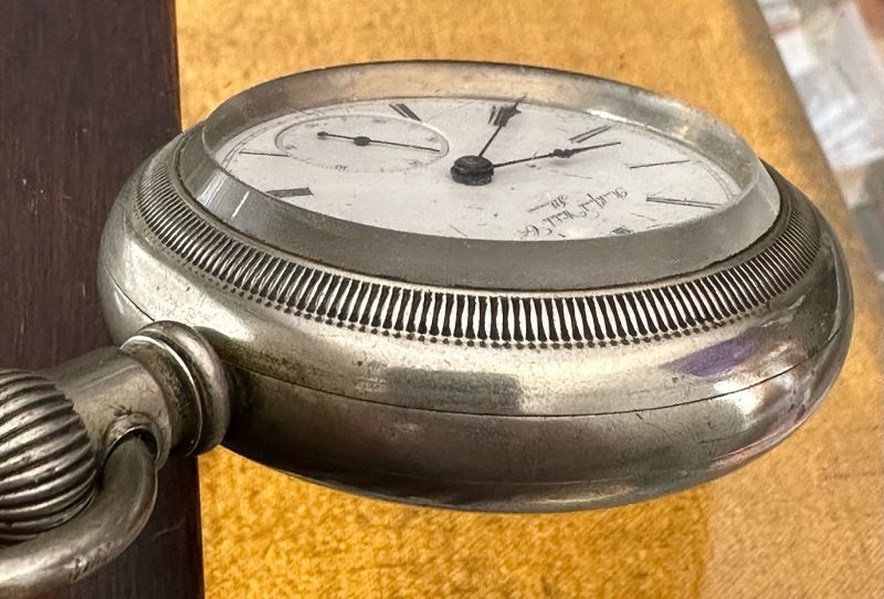 ROCKFORD WATCH Co. 18 Size, Hunting Model 3 15j Circa: 1884