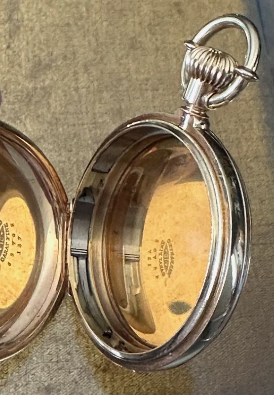 Albert H Potter Pocket Chronometer 18k GOLD Hunting Case 1875