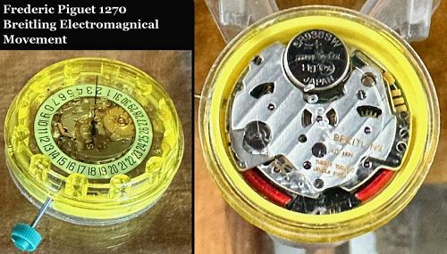 Frederic Piguet Cal. 1270 BREITLING Electromechanical Movement