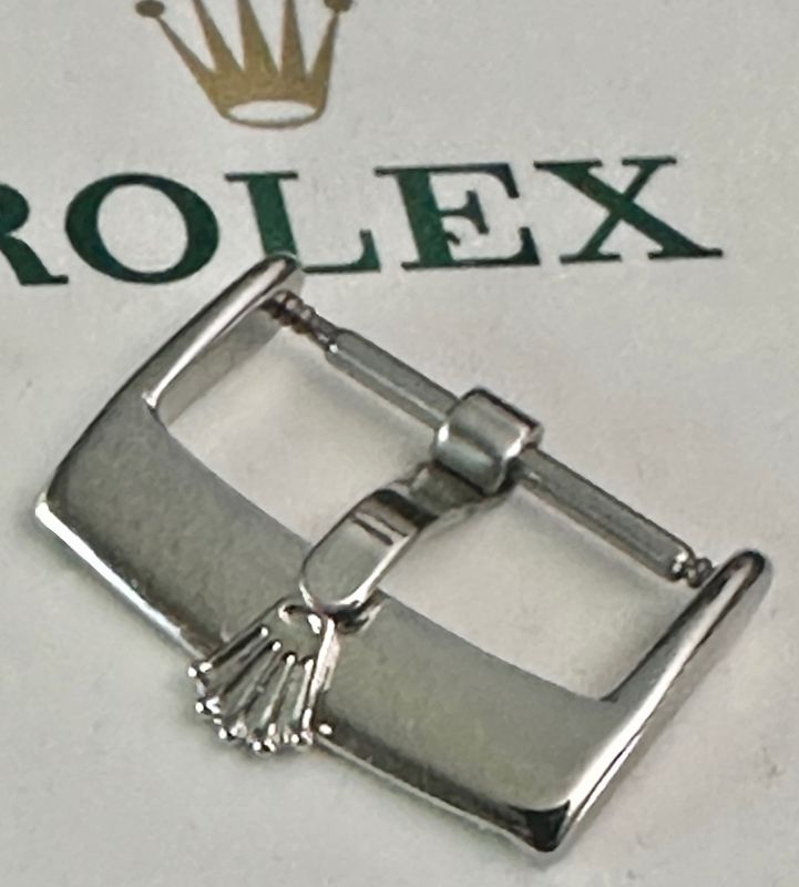 ROLEX 18mm Steel Logo Buckle Laser ROLEXSA ACIERINOX SWISS Current