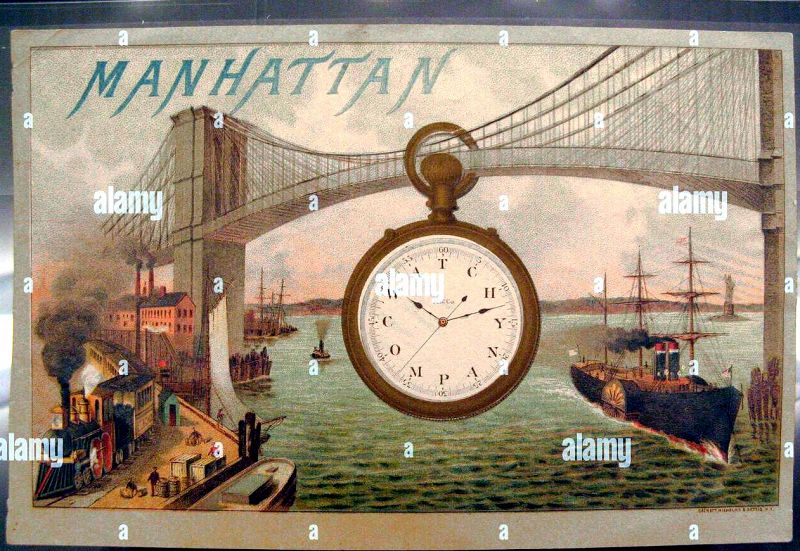 Manhattan Watch.Co. Two Button Chronograph Wolf Teeth 1887