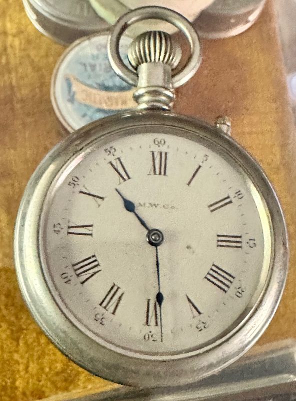 Manhattan Watch Co. Time Only Special Setting WOLF TEETH Winding 1884