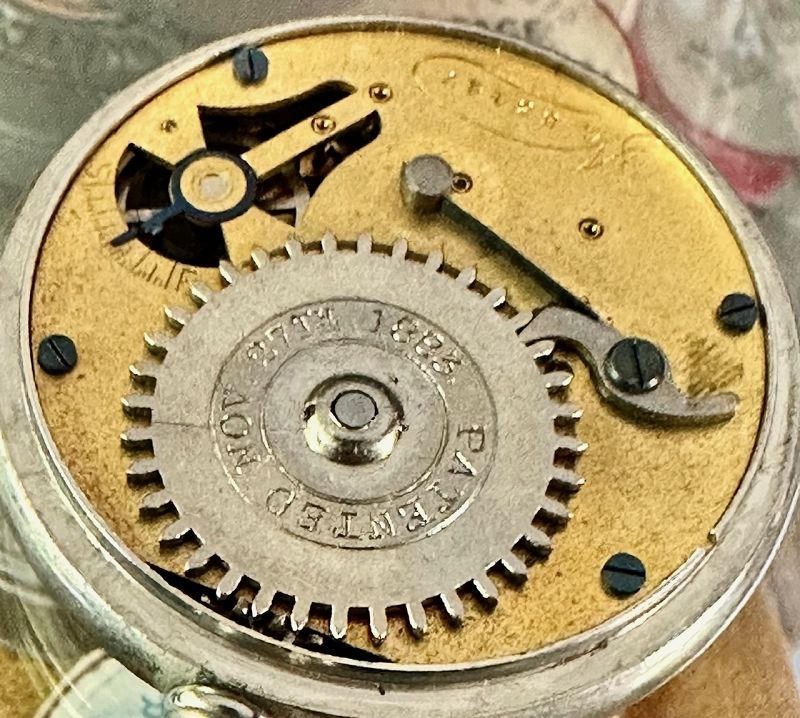 Manhattan Watch Co. Time Only Special Setting WOLF TEETH Winding 1884