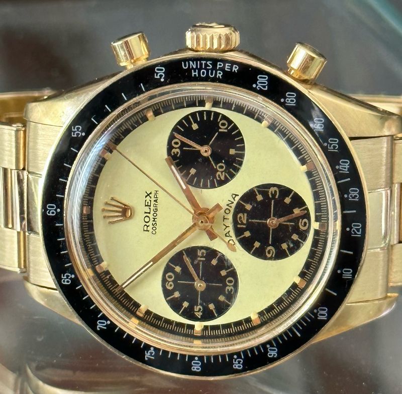 Rolex Cosmograph DAYTONA 18k Ref. 6241 Paul Newman DIal 1968