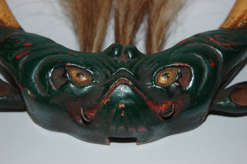 Maedate, helmet ornament, monster, Japan, 19th/20th c.