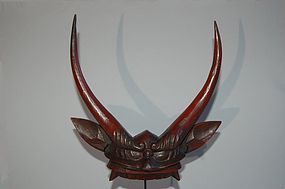 Maedate, helmet ornament, monster, Japan, 20th c.