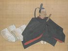 Scroll painting, portrait of Sugawara Michizane, by Yuho Issho, Japan