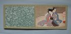 Shunga album, erotic paintings on silk, attr. Tomioka Eisen, Japan