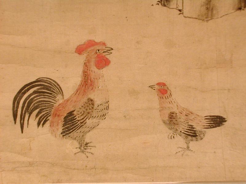 Scroll painting, Shomen Kongo, Japan 18th century