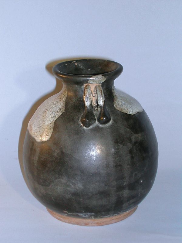 Jun ware vase, earthenware, China, Tang-style, pre 1900